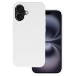 Tel Protect Silikoon Premium iPhone&rsquo;i mudelile 16, valge