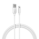 Borofone kaabel BX14 LinkJet - USB kuni Lightning - 2,4A 3 meetrit valge