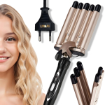 LIVMAN M-105 lainevormija &ndash; kahekordne juukses lokitang lainete tegemiseks 2 temperatuurirežiimiga, 15 mm, pruun
