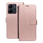 Kaitse&uuml;mbris MEZZO on m&otilde;eldud XIAOMI Redmi 13C / POCO C65 mandala roosa kuld
