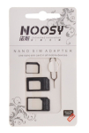 Adapter &ndash; Nano SIM kuni Micro SIM &ndash; NOOSY blisterpakend