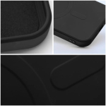 SILICONE MAG &uuml;mbris kaitsekaas, &uuml;hilduv MagSafe&rsquo;iga Samsungi mudelile A16 5G / A16 4G, must
