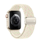 Nutiva kella rihm FORCELL F-DESIGN FA02, nailon, magnetiline, m&otilde;eldud APPLE Watch 42 / 44 / 45 / 49 mm, violetne kuldne