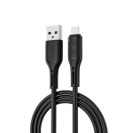 WiWU Starlink Wi-C001 USB-A&ndash;Lightning andmekaabel, 2,4 A &ndash; must