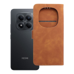 TENDER raamatu stiilis &uuml;mbris Xiaomi mudelile Redmi Note 15 PRO 5G pruun