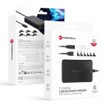 Forcell F-Energy E856 USB-C PD 65 W s&uuml;learvuti laadija 6 otsikuga, must