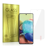 Kuldne kaitseklaas SAMSUNG GALAXY A71 5G jaoks (kaamera jaoks avaga)