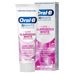 Oral-B 3D White Luxe Glamorous valgendav hambapasta igap&auml;evaseks suu&otilde;&otilde;ne hoolduseks 75 ml