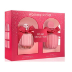 Women&rsquo;secret Rouge Seduction kinkekomplekt &ndash; Eau de Parfum 100 ml + kehakreem 200 ml, puuviljane &scaron;ipri aroom