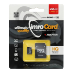 M&auml;lukaart Imro microSD 32 GB koos adapteriga / Class 10 UHS-3