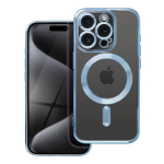 Electro Mag kaitsekatte &uuml;mbris, &uuml;hilduv MagSafe iPhone 15 PRO mudeliga, sinine