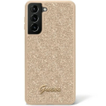 Originaalne kaitse&uuml;mbris GUESS -hardcase Glitter Script GUHCS23SHGGSHD Samsungi Galaxy S23 kuldsele mudelile