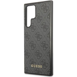 Originaalne kaitsekate GUESS - hardcase 4G Metal kuldne logo GUHCS24LG4GFGR Samsungi mudelile Galaxy S24 Ultra must