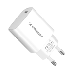 Wozinsky WGWCCW USB-C seinlaadija 20 W PD/QC, valge