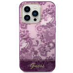 Originaalne kaitser&otilde;ngas GUESS GUHCP14LHGPLHF iPhone 14 PRO mudelile (IML Electro Cam TDJ / fuksia)