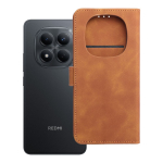 TENDER raamatukaane t&uuml;&uuml;pi &uuml;mbris Xiaomi mudelile Redmi Note 15 5G pruun