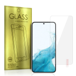 Kuldne kaitseklaas SAMSUNG GALAXY S22 jaoks (s&otilde;rmej&auml;lje avamisega)