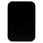 Metallist plaat magnetite hoidjatele &ndash; ristk&uuml;likukujuline 45x65 mm must