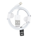 USB A kaabel Lightning HD5-ga 1 m valge