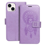 Kaitse&uuml;mbris MEZZO iPhone 14 jaoks violetne dreamcatcher