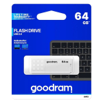 GOODRAM UME2 p&ouml;&ouml;rleva kinnitusega m&auml;lupulk - 64GB USB 2.0 valge