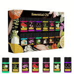 Mini komplekt aroomiteraapia eeterlike &otilde;lidega 3 ml 12 tk