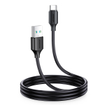 Joyroom Pikaealine A9 USB-A&ndash;USB-C 3 A kaabel, 1 m, must