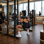 Naiste spordikomplekt AX|S sobivusele, fitness, jooga ja spordisaali treeninguteks, suurus L, must