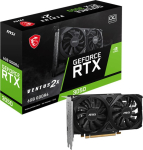 MSI GeForce RTX 3050 Ventus 2X OC 6GB GDDR6 Graphics Card