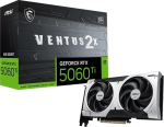 MSI GeForce RTX 5060 Ti Ventus 2X Black 8GB GDDR7 Graphics Card