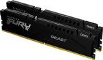 Kingston FURY Beast (White) 64GB (2x32GB) DDR5 6000MT/s CL36 DIMM RAM Memory