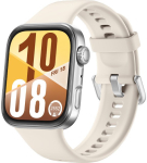 HUAWEI Watch Fit 4 White, Leather Strap Smartwatch