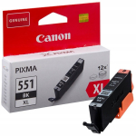 Canon CLI-551XL (6443B001) must suuremahuline originaaltint 500lk