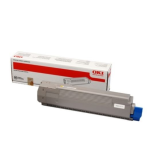 OKI C801/C821 (44643001) kollane originaaltooner 7300lk
