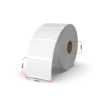 Zebra 87000 termoetiketid 50 &times; 102 mm, valge &ndash; analoog