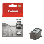 Canon PG-512 (2969B001) must suuremahuline originaaltint 400lk