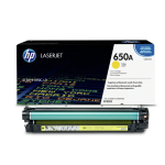 HP 650A (CE272A) kollane originaaltooner 15000lk