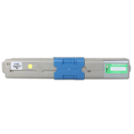 OKI C301 (44973533) kollane analoogtooner 1500lk