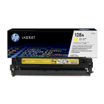 HP 128A (CE322A) kollane originaaltooner 1300lk