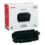 Canon CRG-724H (3482B002) must suuremahuline originaaltooner 12500lk