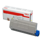 OKI ES7411 (44318617) kollane originaaltooner 11500lk