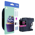 Brother LC123M magenta originaaltint 600lk