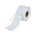 Dymo 99010 termoetiketid 28 &times; 89 mm, valge &ndash; analoog