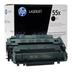 HP 55X (CE255X) must suuremahuline originaaltooner 12500lk