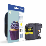 Brother LC123Y kollane originaaltint 600lk
