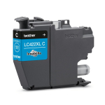 Brother LC422XLC ts&uuml;aan suuremahuline originaaltint 1500lk