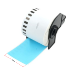 Brother DK-22205 termoetiketid 62 mm (pidev rull), sinine &ndash; analoog