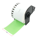 Brother DK-22205 termoetiketid 62 mm (pidev rull), roheline &ndash; analoog