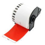 Brother DK-22205 termoetiketid 62 mm (pidev rull), punane &ndash; analoog