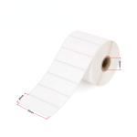 Termoetiketid 26 &times; 76 mm (1900 tk), valge &ndash; analoog
